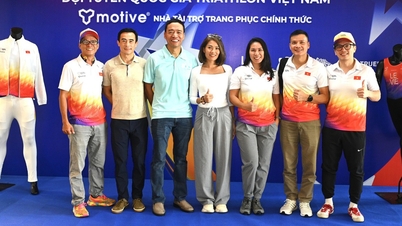 ทีมไตรกีฬาเวียดนามมีหน่วยคู่หู