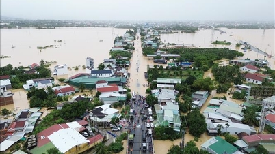 ខេត្ត Khanh Hoa ប្រកាសអាសន្នដោយសារភ្លៀងធ្លាក់ខ្លាំង និងទឹកជំនន់រយៈពេលយូរ។