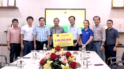 Binh Dien Gübre Anonim Şirketi, Dak Lak eyaletine sel felaketinin sonuçlarının üstesinden gelmek için 1 milyar VND destek sağlıyor.