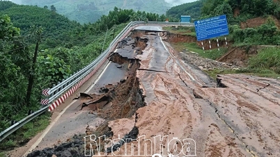 Infrastruktura transportowa została poważnie uszkodzona.