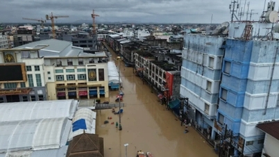 Tempat berlangsungnya kompetisi di Thailand terendam banjir besar, berdampak pada tim U22 Vietnam.