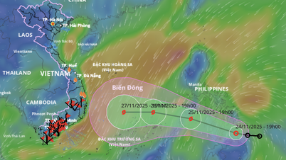 Nowa burza może dotknąć rejon od Gia Lai do Lam Dong