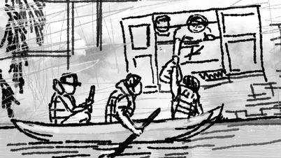 Dagar av översvämningsflykt