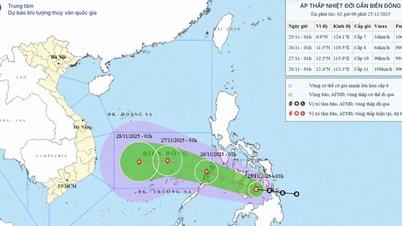 Καιρός στις 25 Νοεμβρίου: Η τροπική ύφεση είναι πιθανό να ενισχυθεί σε καταιγίδα