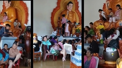 Dak Lak: El abad limpió la mesa de Buda para dejar espacio para que la gente evitara...