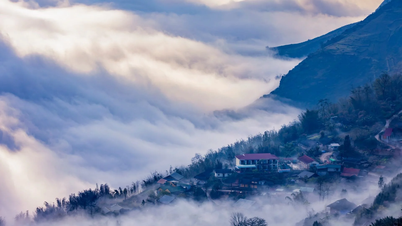 «Jakter» etter svevende skyer i den høyest beliggende landsbyen i Vietnam
