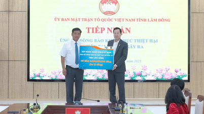 Petrolimex donates 3 billion VND to help Lam Dong province people overcome the consequences of natural disasters.