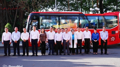 משלחת עבודה ממחוז דונג נאי נפרסה לחיזוק התמיכה בתושבי מחוז דאק לק