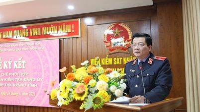 Îmbunătățirea eficienței manageriale a agențiilor și unităților din cadrul Procuraturii Populare cu două niveluri din provincia Thanh Hoa