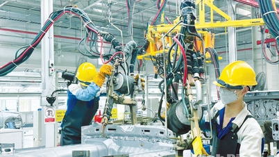 Expanderande industriområde, välkomnande av stora kapitalflöden