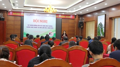 40 стажерів пройшли навчальний курс зі створення середовища, вільного від куріння, на робочому місці та в лікарні.