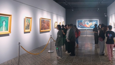 フランスから帰還したレ・フォー、ヴー・カオ・ダム、タ・ティなどの貴重な絵画42点を「帰還」展で公開