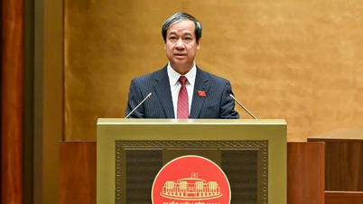 Submit to the National Assembly to invest more than 580 trillion VND to improve the quality of education and training