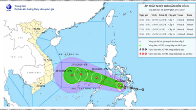 Velké vlny na moři, studený vzduch na souši