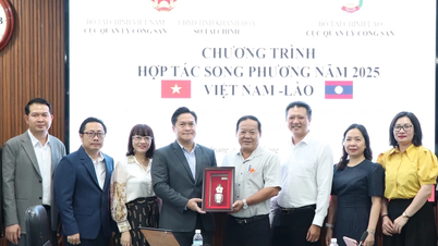 Una delegación del Ministerio de Finanzas de Laos realizó una inspección y trabajó en Khanh Hoa