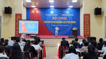 Trang bị kiến thức pháp luật về bảo vệ môi trường cho sinh viên Trường Đại học Hải Dương