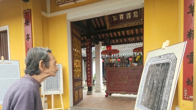 Trưng bày hình ảnh 30 thác bản văn bia tiêu biểu tại Hội An
