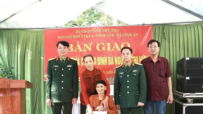 Předávání charitativních domů domácnostem v obtížných situacích