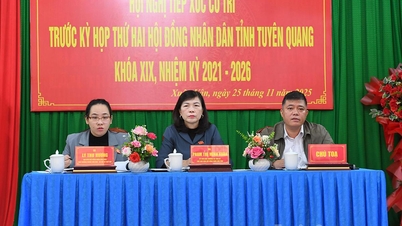 Delegationer från provinsens folkråd träffade väljarna före provinsens folkråds andra session.