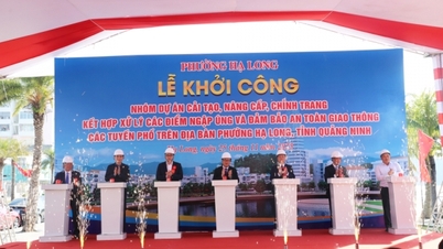 منطقة ها لونغ: البدء بمجموعة من المشاريع لتجديد وتحسين جودة المناطق الحضرية والمناطق السكنية