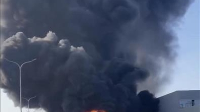 Időben eloltották a tüzet a Dong Hai kerületben található hulladékhab-gyűjtő területen.