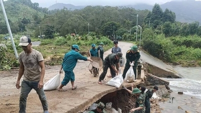 Askar dalam ribut dan banjir