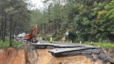 Snabb reparation av skadorna på Mimosa Pass