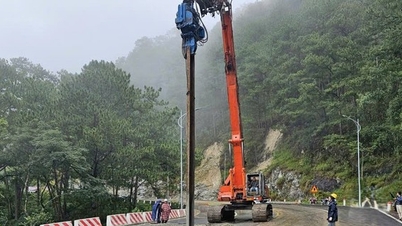 Lam Dong: Lalu lintas di Prenn Pass kembali normal mulai pukul 1:00 siang ini