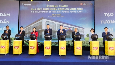 Einweihung des PepsiCo-Lebensmittelwerks in Ninh Binh