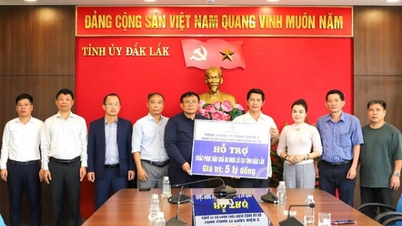 Az EVNGENCO2 támogatja Dak Lak és Gia Lai tartományokat a természeti katasztrófák következményeinek leküzdésében.