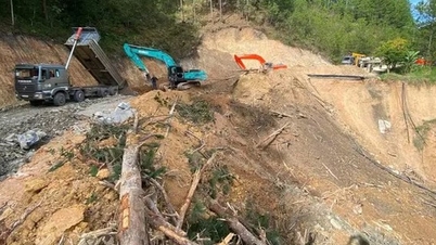 ভূমিধস অপসারণের জন্য বিস্ফোরণ, শীঘ্রই দা লাতের রাস্তা খুলে দেওয়া হচ্ছে