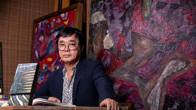 Artis Dinh Phong berdialog dengan emosi dan alam semesta melalui pameran solonya