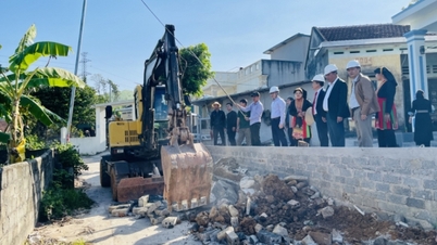 Quang La Commune jednocześnie rozpoczęło realizację 5 projektów infrastrukturalnych o łącznej wartości inwestycji 88 miliardów VND.