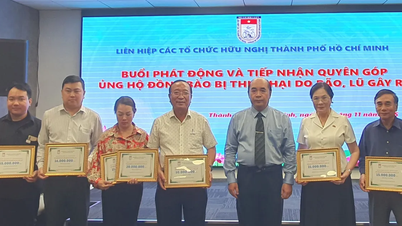 اتحادیه سازمان‌های دوستی شهر هوشی مین در امدادرسانی به سیل‌زدگان مشارکت می‌کند