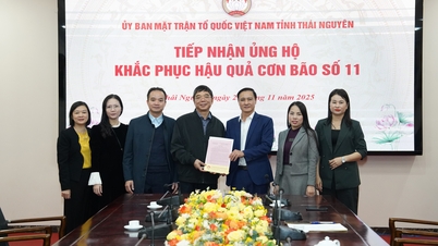 Vietnam Steel Corporation menyokong wilayah Thai Nguyen dengan 500 juta VND untuk mengatasi akibat banjir.