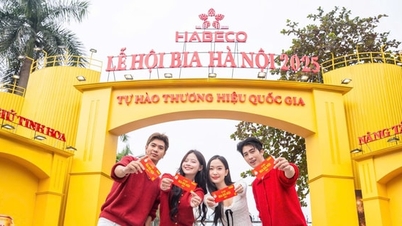 Lễ hội Bia Hà Nội 2025 thu hút hàng vạn du khách tham dự