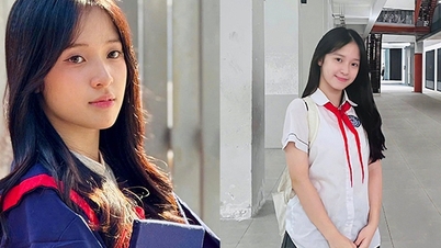 Filha do ator Hong Dang: 14 anos, linda como uma jovem.