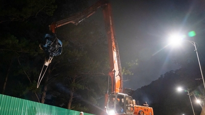 Stovky sesuvů půdy přerušily dopravu, Lam Dong naléhavě nasazuje řešení