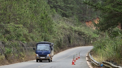 Amaran tanah runtuh yang serius di Lebuhraya Nasional 27C