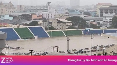 Stadium Sukan SEA 33 dinaiki air, kumpulan perlawanan U22 Vietnam terjejas