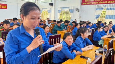 Przewodniczący Komitetu Ludowego Gminy O Lam rozmawiał z członkami związku i młodzieżą