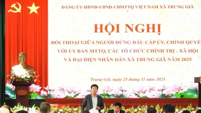 Trung Giã đối thoại giữa lãnh đạo xã và nhân dân