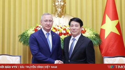 Presiden Luong Cuong menerima Gubernur Provinsi Kaluga, Rusia