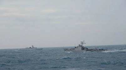 Vietnams folkemarineskip gjennomfører felles patruljer med den kinesiske marinen i Tonkinbukta