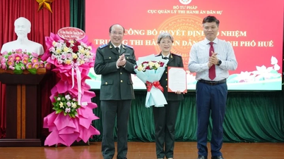 Utnevnelse av Phan Thuy Duong til stillingen som sjef for håndheving av sivile dommer i Hue by