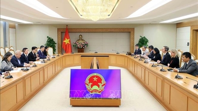 סגן ראש הממשלה הו דוק פוק קיבל את פניו של סגן נשיא הבנק העולמי.