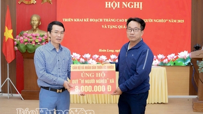 Gmina Hoan Long: otrzymała ponad 468 milionów VND na wsparcie Funduszu „Dla ubogich”