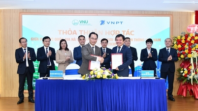 VNPT mengambil bahagian dalam membina universiti pintar di Universiti Kebangsaan Hanoi