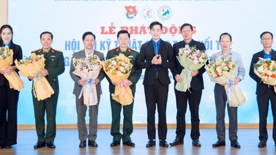 Meluncurkan kontes untuk menghormati teknik kreatif kaum muda di sektor kesehatan di wilayah Hanoi