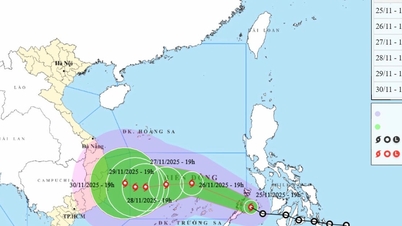 La tempête se déplace rapidement vers la mer Orientale.